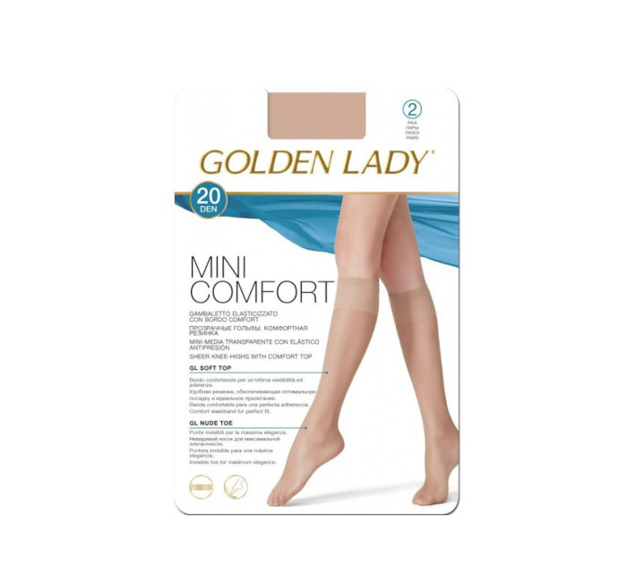 Dámske podkolienky | Golden Lady | Mini Confort 20 deň A`2