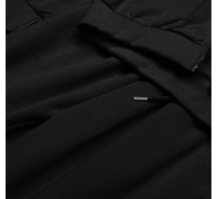 Čierny dámsky športový komplet (734ART)