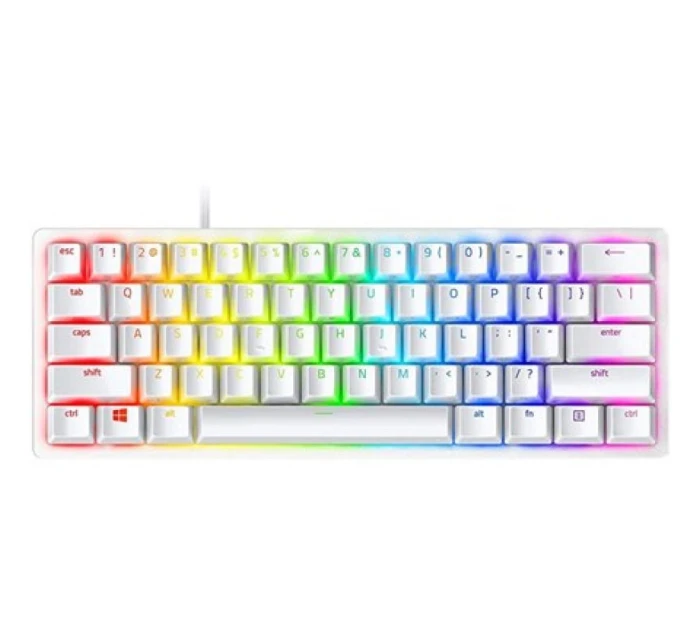 Mini Gaming USB QWERTY klávesnice American White model 21814009 - Razer