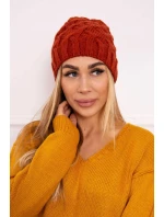 Fleecová čiapka Agnes K239 červená Fleecová čiapka Agnes K239 červená