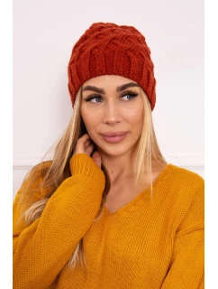 Fleecová čiapka Agnes K239 červená