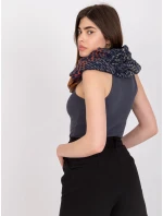 Tunelová šála AT KM model 17121336 tmavě modrá - FPrice