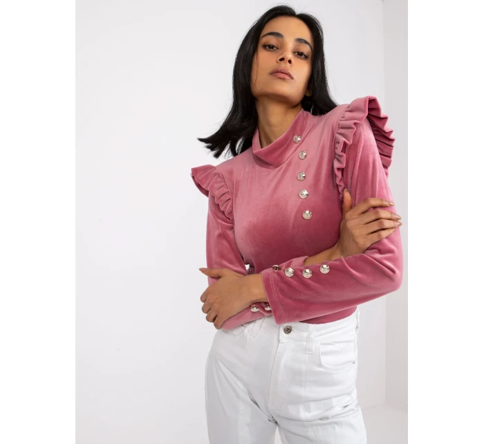 Halenka DHJ BZ model 17363086 tmavě růžová - FPrice Halenka DHJ BZ model 17363086 tmavě růžová - FPrice