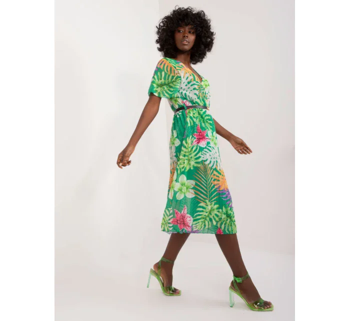 Sukienka DHJ SK  zielony model 20105293 - FPrice