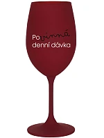 MUST HAVE DENNÝ DARČEK - burgundský pohár na víno 350 ml