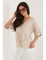 Košeľa s krátkym rukávom model 226471 Taliansko Moda