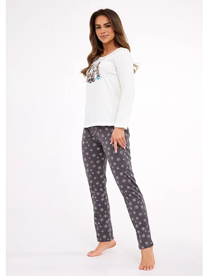 model 21416820 Friends pyžamo dlouhé/r Vánoce 3XL5XL - Cornette