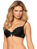 Dámska podprsenka Carmen black - PINK