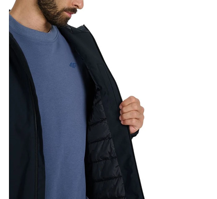 Pánska lyžiarska bunda 4F M0787 deep black 4FWAW25TTJAM0787 20S pánska