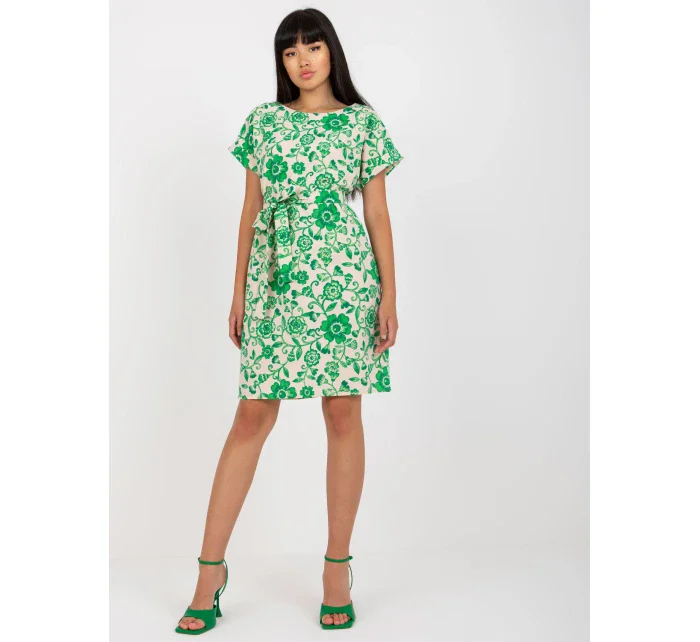 Dámské šaty LK SK model 17547326 zelené - FPrice Dámské šaty LK SK model 17547326 zelené - FPrice