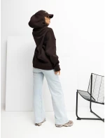 Bluza RV BL model 21777643 ciemny brązowy - FPrice Bluza RV BL model 21777643 ciemny brązowy - FPrice