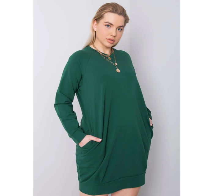 Šaty RV SK 6296.99 tmavo zelená